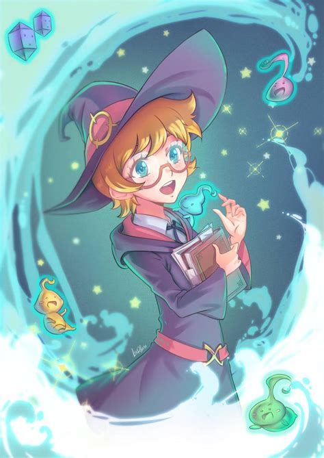 The enchanting adventures of lotte in witch academia